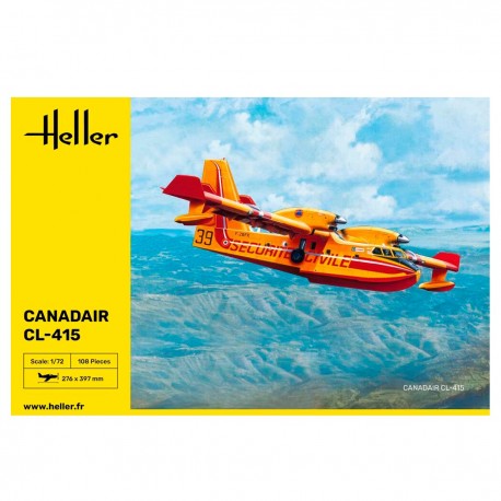 Maquette à l'échelle 1/72 du Canadair CL-415 de Heller
