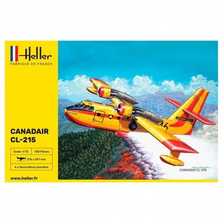 Maqueta de avión Canadair CL-215 a escala 1/72.