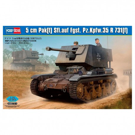 Maquete tanque HobbyBoss 1/35 5 cm Pak(t)