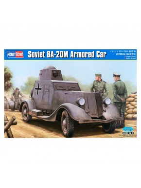Modelo em escala Carro Blindado Soviético BA-20M