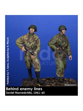 Figuras Rado Miniatures Behind Enemy Lines escala 1/35