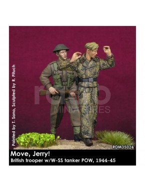 Set de figuras Move, Jerry! 1/35 de Rado Miniatures