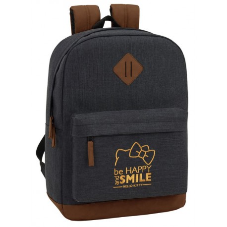 Backpack for laptop, Hello Kitty Black