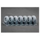 Roues 3D affaissées pour KAMAZ 4310 de Trumpeter