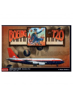 Maquete do Boeing 720 Starship One de Elton John, escala 1/144