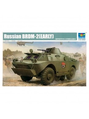 Maquete Trumpeter BRDM-2 Russo Inicial 1/35
