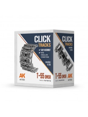 Trilhas de resina T-55 OMSH da AK-Interactive