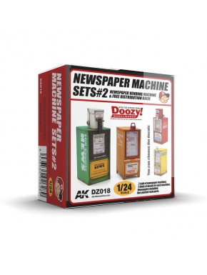 Machines à journaux en résine échelle 1/24