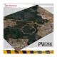 Tapete de neopreno Necropolis 22x30 pulgadas de Pwork Wargames