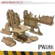 Décor MDF Urban Ruins 01 avec bâtiments et ruines