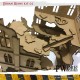 Kit de cenário MDF Burgo Medieval Perdido da Pwork Wargames
