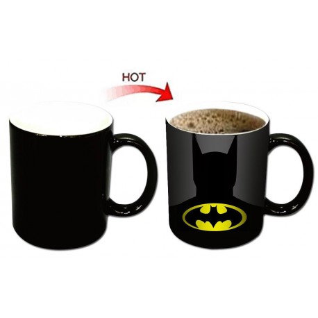 Mug thermique avec silhouette de Batman