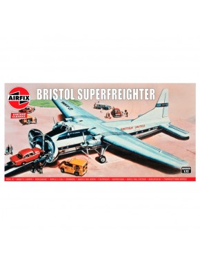 Caixa da maquete Bristol Superfreighter 1/72 da AIRFIX