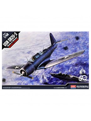 Maquette Academy 1/48 USN SB2U-3 Vindicator