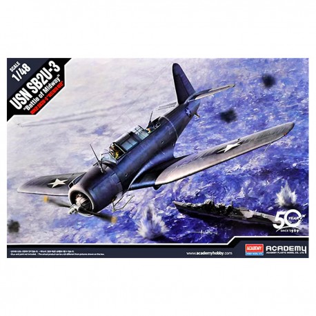 Maquette Academy 1/48 USN SB2U-3 Vindicator