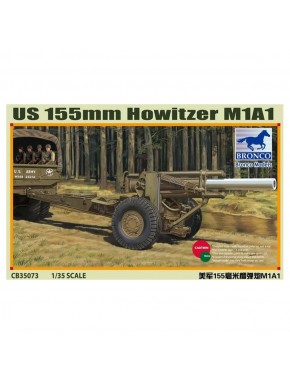 Boîte de maquette US M1A1 Obusier 155mm 1/35 Bronco Models