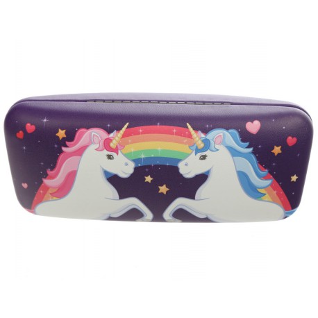 Occhiali caso Enchanted Unicorn Viola