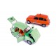 Maquette Citroën 2 CV verte à l'échelle 1/24