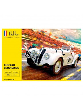 Maquette BMW 328 à l'échelle 1/24 par Heller