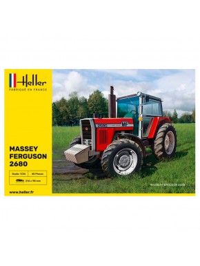 Maquette tracteur Massey Ferguson 2680 1/24 Heller