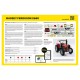 Maquette tracteur Massey Ferguson 2680 1/24 Heller