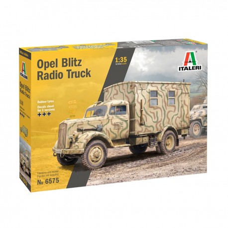 Maquete Opel Blitz Radio Truck Italeri 1/35
