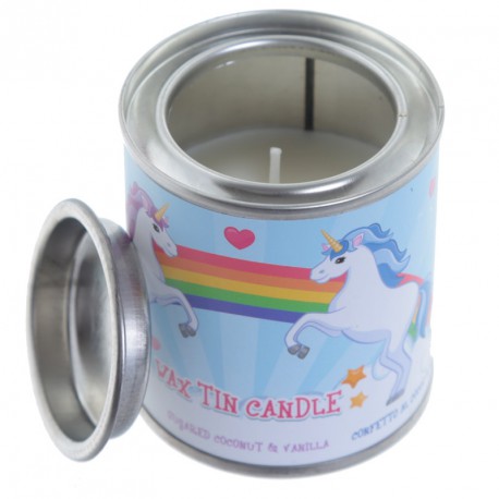 Candela Unicorno-Kawaii-in scatola