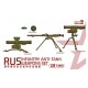 Conjunto de armas antitanque infantaria russa escala 1/35
