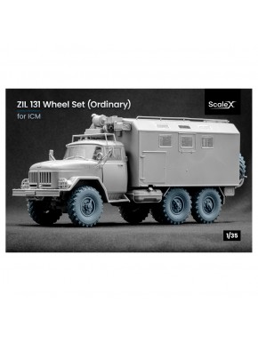 Jeu de roues imprimées en 3D pour ZIL 131