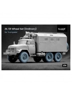 Ensemble de roues 3D pour ZIL 131 de Trumpeter