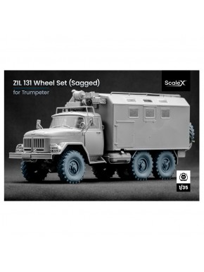 Conjunto de rodas 3D para ZIL 131 Trumpeter