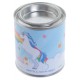 Bougie de la Licorne-Kawaii-dans une boîte de conserve