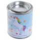 Bougie de la Licorne-Kawaii-dans une boîte de conserve