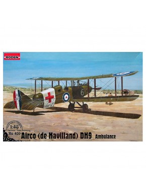 Maquette Airco DH9 Ambulance de Roden à l'échelle 1/48
