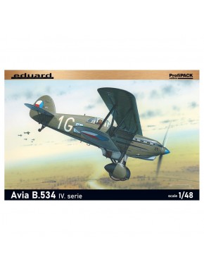 Kit de avión Avia B-534 IV Serie en escala 1/48 de Eduard