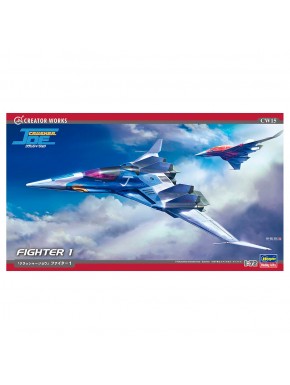 Modelo em escala 1/72 do Crusher Joe Fighter 1