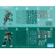 Modelo mecatrônico Chubu 01 com figura feminina