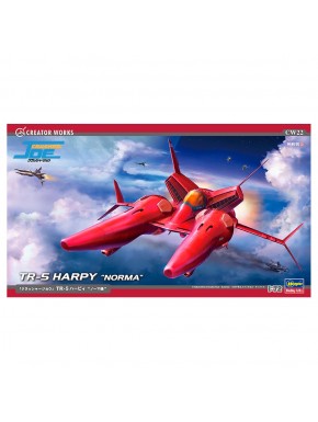 Caixa do modelo em escala 1/72 Crusher Joe TR-5 Harpy Norma