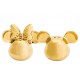 Salt and Pepper shakers Mickey Mouse 3D Gold