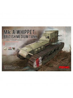Maqueta tanque medio británico Mk.a Whippet 1/35