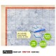 Mapa de combate llanura nevada de PVC 30x30 pulgadas