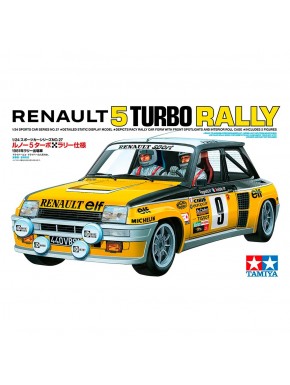 Tamiya kit de modelo Renault 5 Turbo Rally 1/24