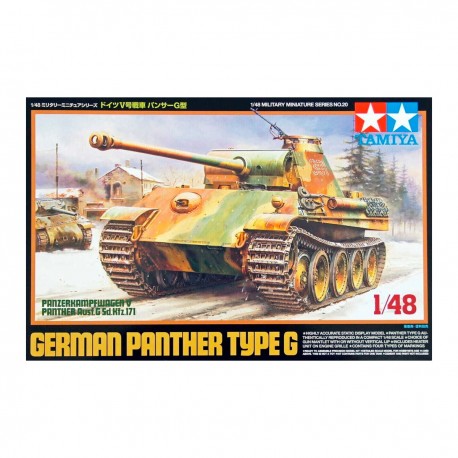 Maquette de char Panther G allemand à l'échelle 1/48