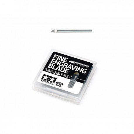 Lame de gravure Tamiya 0.1mm avec étui
