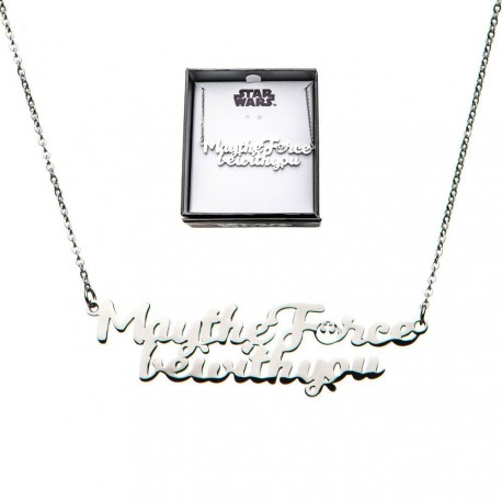 Pendentif Star Wars que la Force soit avec Vous