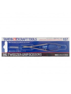 Tesouras de pinça HG Tamiya para modelismo