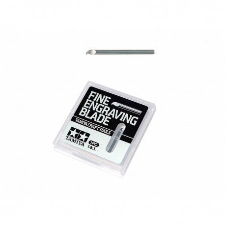 Lame de gravure fine 0.25mm Tamiya dans un boîtier