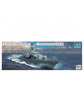 Maquete escala 1/700 HMS Type 23 Frigate Westminster