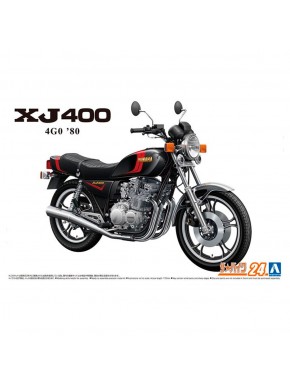 Maquete de moto Yamaha XJ400 '80 da Aoshima