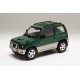 Maquete Mitsubishi Pajero Mini 1/24 Fujimi em azul e verde